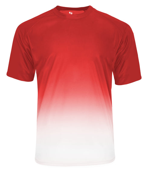 Badger Sport Reverse Ombre Tee